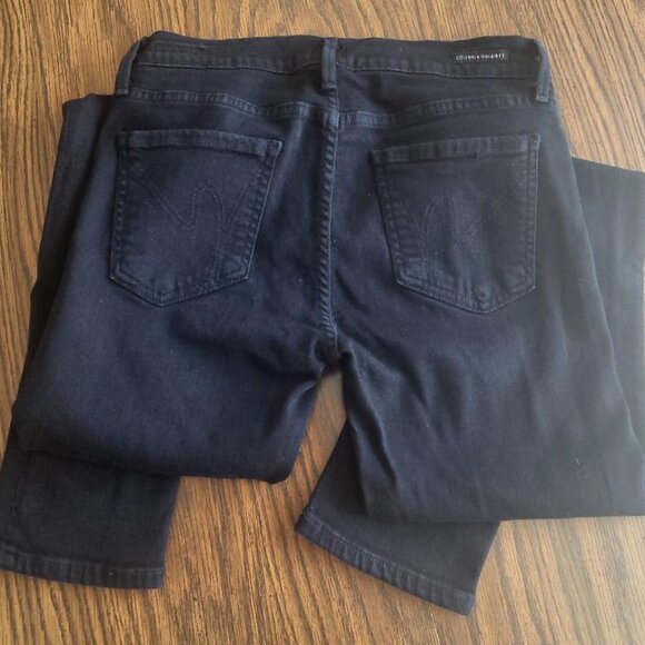 Citizens of Humanity stretch jeggings, womens size 29/30, skinny leg - Picture 2 of 5